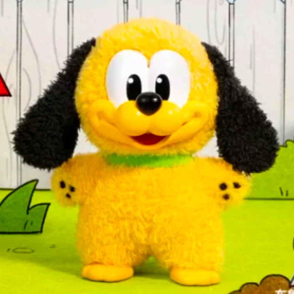 Disney Mickey Family Keychain Authenic Pluto